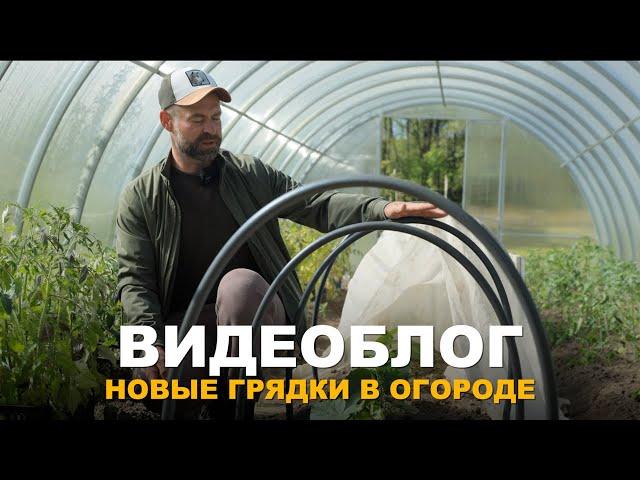 ВИДЕОБЛОГ: ПОТЕПЛЕЛО И ПРОШЛИ ДОЖДИ, РАБОТА КИПИТ. Что уже сделано и что ещё предстоит.