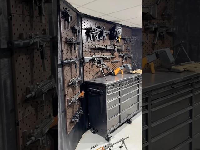 Man Cave MUST HAVE! Ultimate Gun Wall System