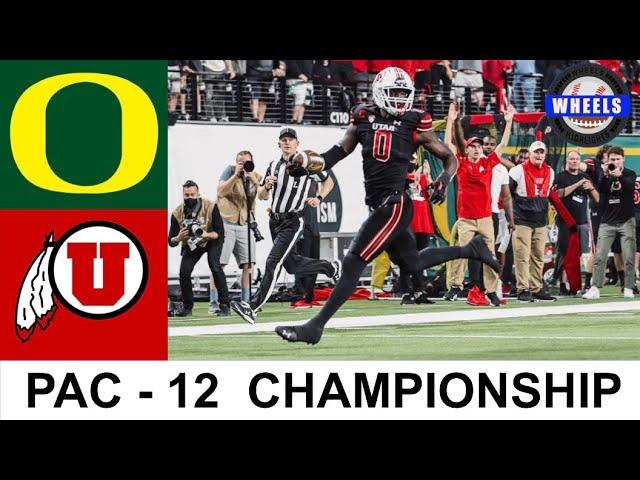 #10 Oregon vs #17 Utah Highlights | Pac 12 Championship Game | 2021 College Football Highlights