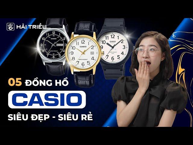 TOP Đồng hồ CASIO nam chính hãng, giá RẺ, siêu ĐẸP, siêu BỀN