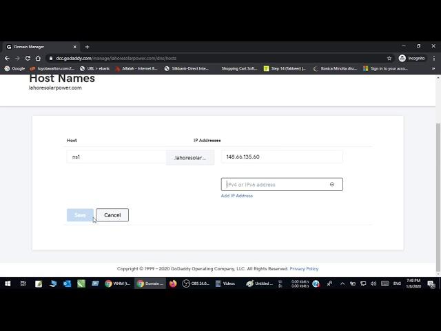 How to Setup VPS WHM cPanel on Godaddy and DNS for Domain