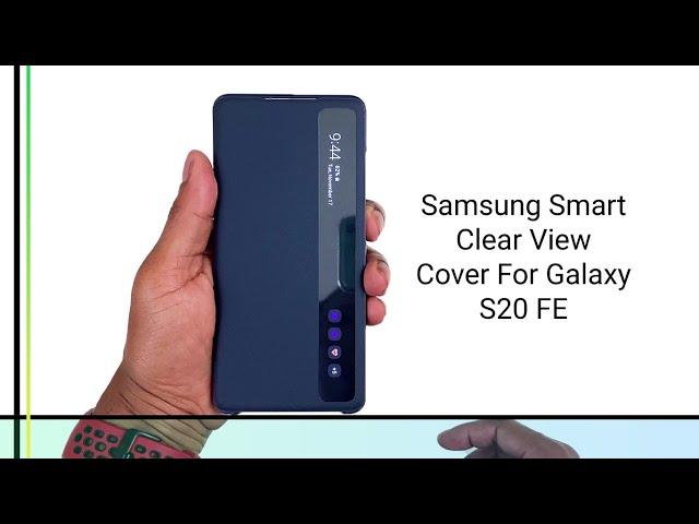 Samsung Smart (Flip) Clear View Cover for Galaxy S20 FE Review - is it worth it?