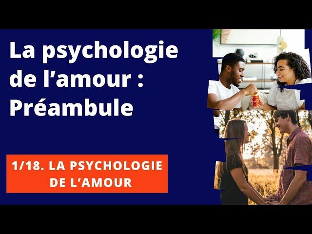 La pychologie de l'amour