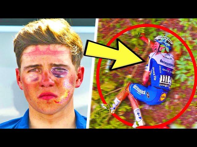 SCARIEST Cycling Crashes Moments in History