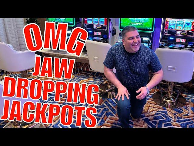 JAW-DROPPING JACKPOTS on High Limit Slots - $250 Max Bets