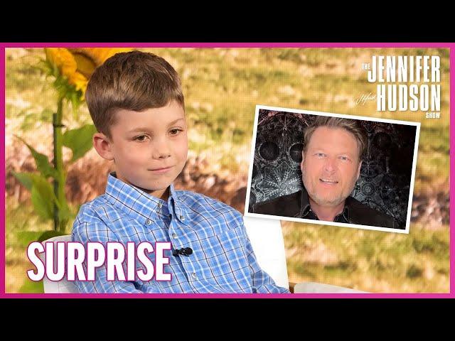 Blake Shelton Surprises a Kid Who’s Crazy About Farming