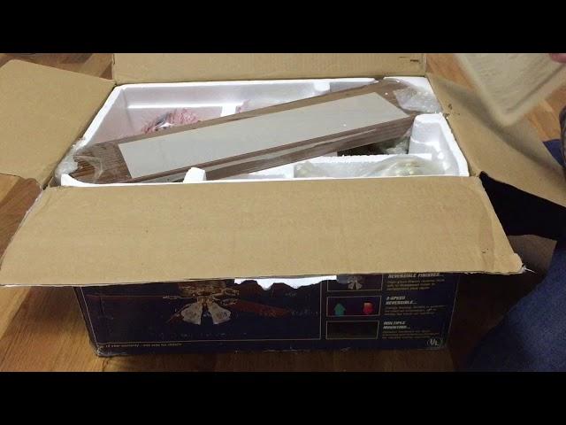 Sears Ceiling Fan Unboxing
