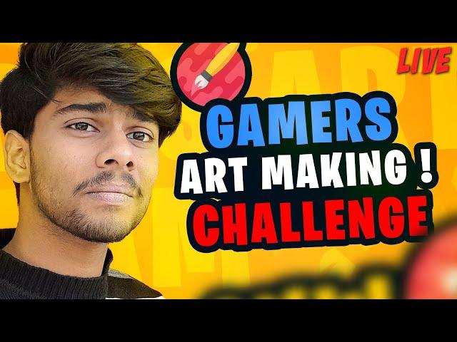 Game MAKER's ART CHALLENGE ! - Live Stream | 9 PM