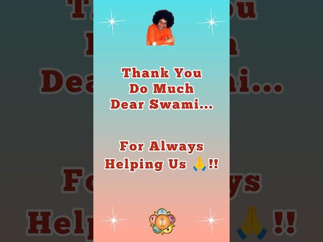 TODAY AGAIN, SWAMI ASSURED ME | #radiosai #prashantinilayam #prayer #sai #puttaparthi #love