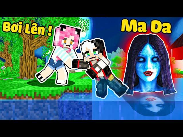 MỀU THỬ THÁCH 24 GIỜ TIÊU DIỆT MA DA TRONG MINECRAFT*REDHOOD PHÁT HIỆN MA NƯỚC TRONG LÀNG PIRATE