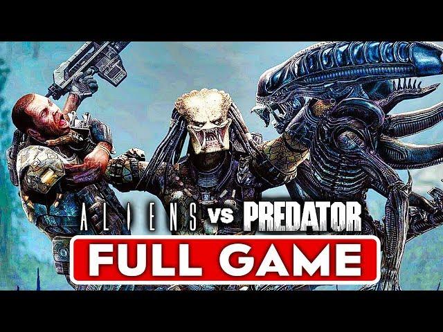 ALIENS VS PREDATOR Campaign Gameplay Walkthrough Part 1 FULL GAME [1080p HD PC] - No Commentary