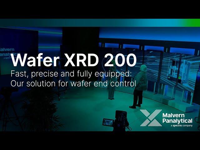 Wafer XRD 200: Fast, precise and fully equipped, our solution for wafer end control