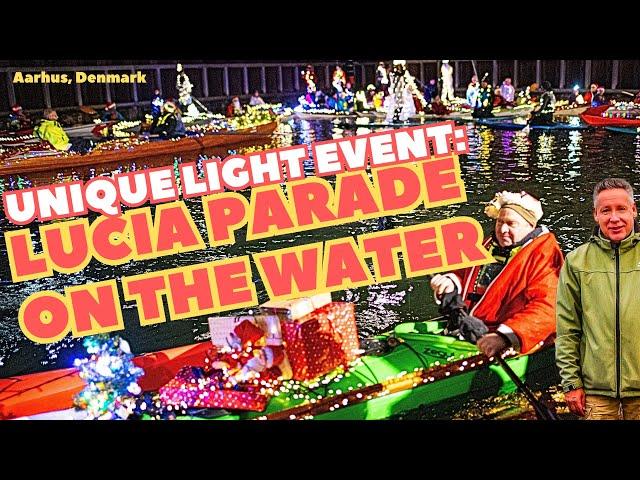 Unique Light Event: St. Lucia Parade on the water