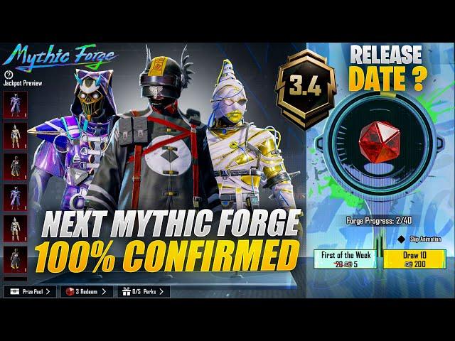 Next Mythic Forge Confirm Leaks | Old Rare Mythic  | Cheap Mummy Set |PUBGM