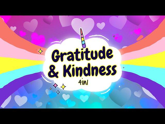 Sleep Meditation for Children | GRATITUDE & KINDNESS 4in1 | Kids Bedtime Meditation