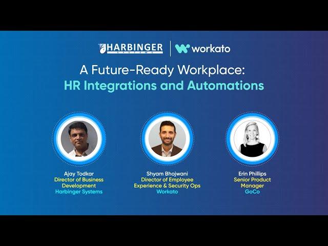 A Future ready Workplace: HR Integrations and Automations