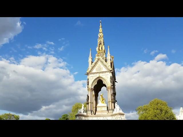 (HD) Hyperlapse - London's Kensington: Royal Albert Hall, Hyde Park, Albert Memorial, Oratory, V&A