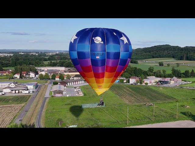 Maiden flight with my new @CameronBalloonsLtd O-31 'Luna'.