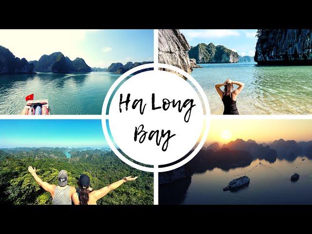 VIETNAM | HA LONG BAY CRUISE en CAT BA ISLAND hike! | #wereldreis - REISVLOG 5