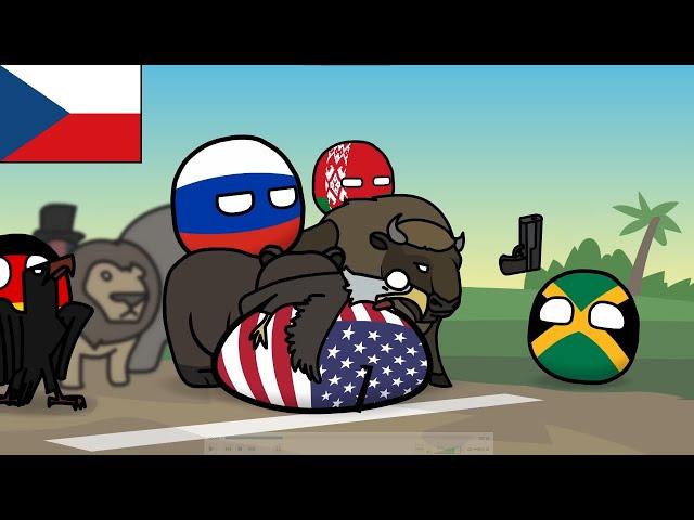 NÁRODNÍ ZÁVODY [CZ DABING] | Countryballs CZ