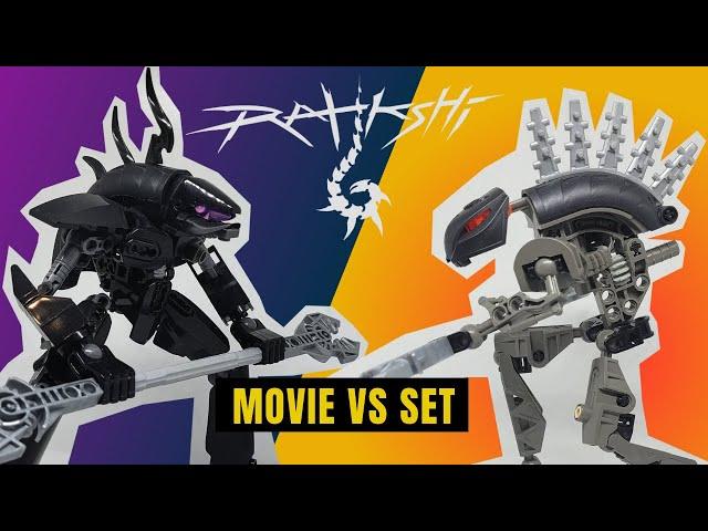 Movie Rahkshi Vs Official Rahkshi! | BIONICLE MOC #lego