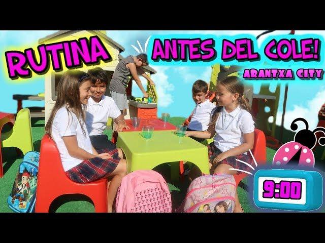 Arantxa City  Rutina de Vuelta al cole en mi ciudad ️