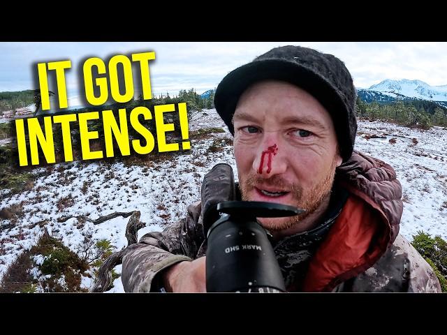 I made a HUGE mistake!!  Hunting Blacktail Deer In the Snow ALASKA