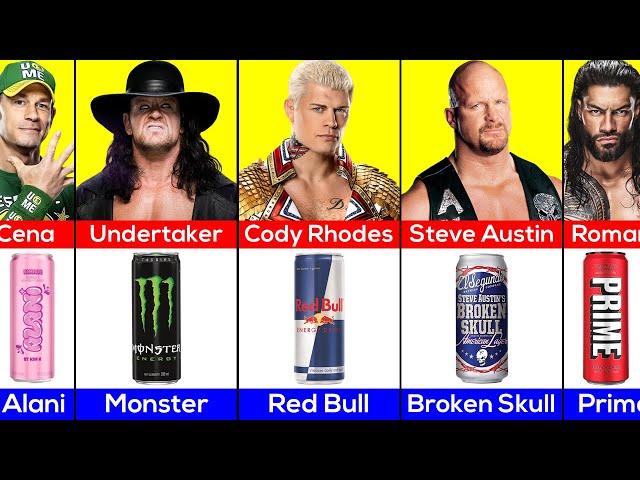 WWE Wrestlers Their Favorite Energy Drink