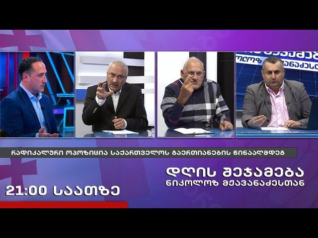 დღის შეჯამება ნიკოლოზ მჟავანაძესთან № 491