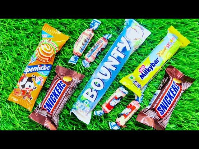 ASMR Chocolate Bar Unpacking & Candy Mukbang: Satisfying Chocolate Challenge Videos