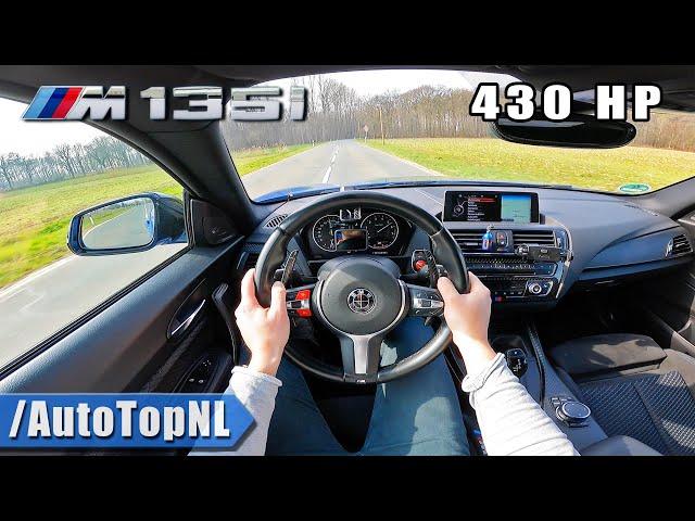 430HP BMW M135i F21 *LOUD* POV Test Drive by AutoTopNL