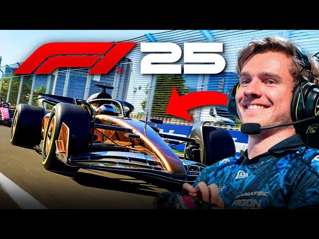 My First Race in the ALL-NEW F1 25 My Team Career Mode