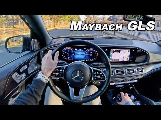 Maybach GLS 600 Morning Commute - Uber Luxury Coffee Run (POV Binaural Audio)