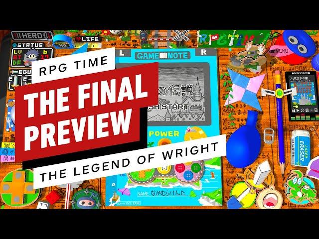 RPG Time: The Legend of Wright - The Final Preview