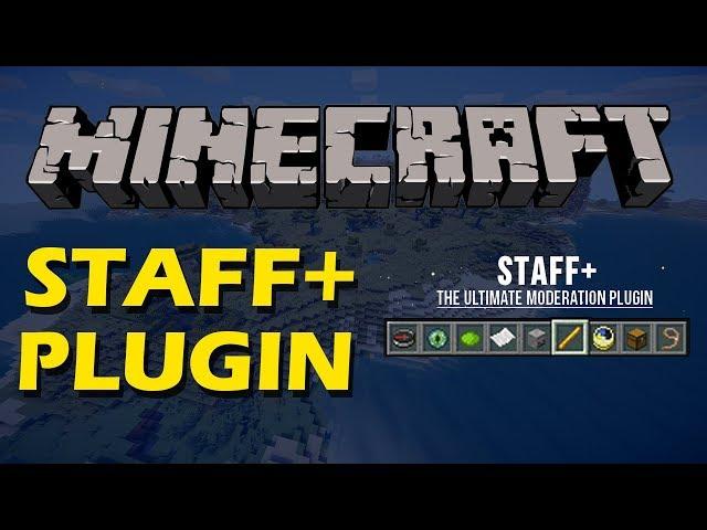 Use the ultimate moderator tools in Minecraft with Staff Plus Plugin