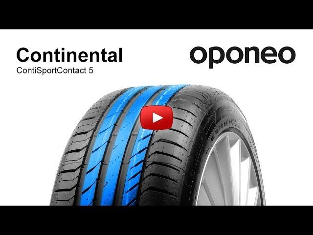 Reifen Continental ContiSportContact 5 ● Sommerreifen ● Oponeo™