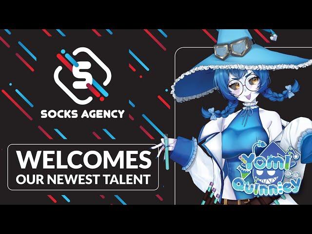 SVA'S NEWEST MEMBER! Yomi Quinnley 【Socks Vtuber Agency】