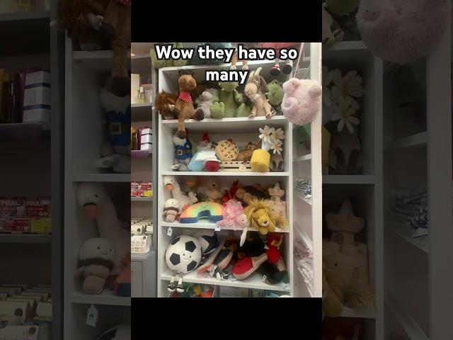 Come Jellycat shopping with me #jellycat #cute #rare #viralvideo