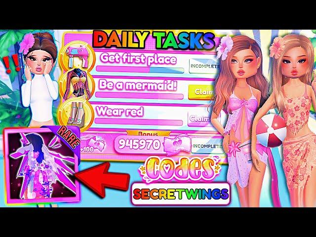 LOTS OF SUMMER ITEMS, LIMITED *CODE* & DAILY QUESTS In New UPDATE! | ROBLOX Dress to Impress