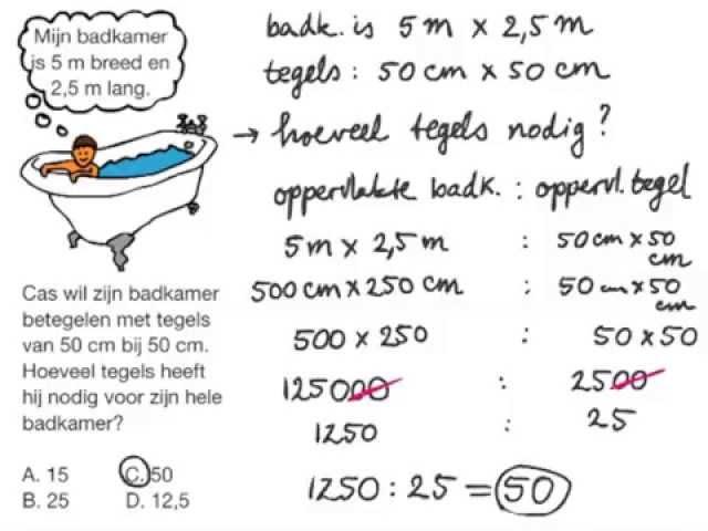 Cito-toets 4 -- Cito vragen over maten, gewichten, meetkunde en tijd