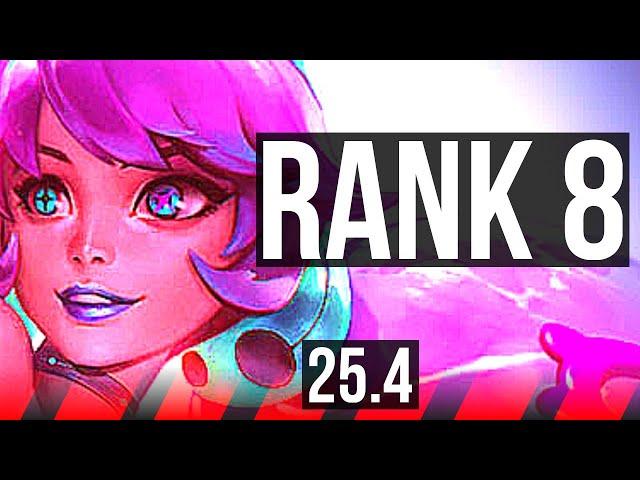 GWEN vs DARIUS (TOP) | Rank 1 Gwen, Rank 8, 6 solo kills, 8/1/1 | TR Challenger | 25.4