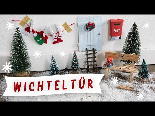 Wichteltür und Wichtelzubehör Ideen selbst basteln  | Ein Wichtel zieht ein! | TRYTRYTRY