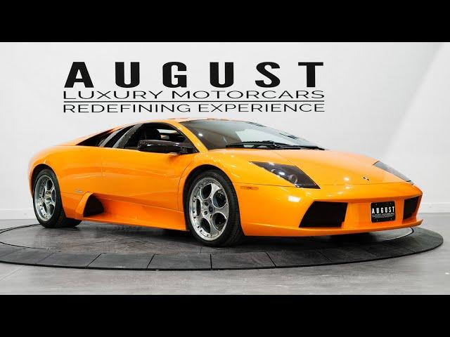 2003 Lamborghini Murcielago Gated Manual Sold By August Motorcars