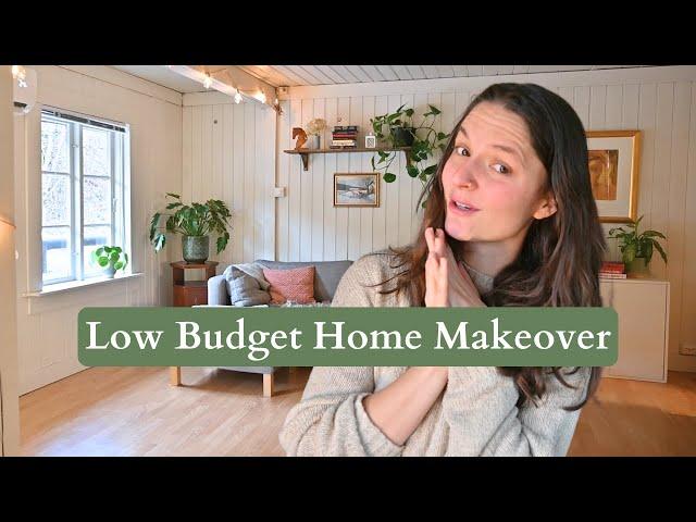 A budget home makeover! Simple changes to make your grey home feel welcoming