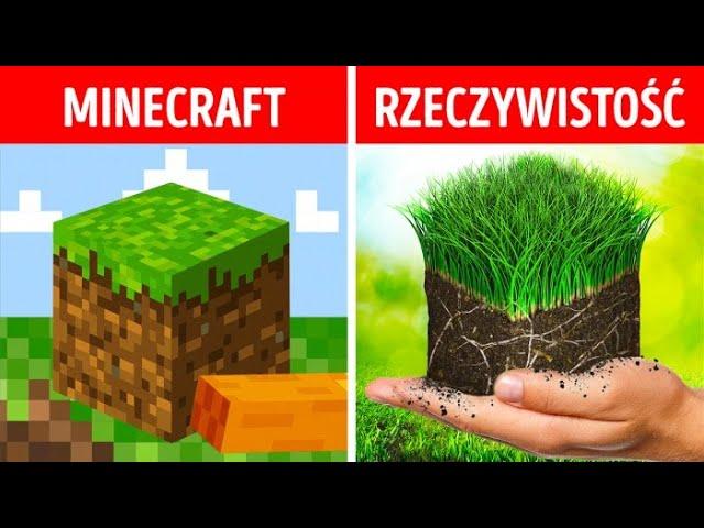 Co by było, gdybyśmy żyli w świecie Minecrafta ?