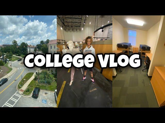 COLLEGE VLOG | SPEND THE DAY WITH A HIGH SCHOOL KID LIVING ON A COLLEGE CAMPUS!!!