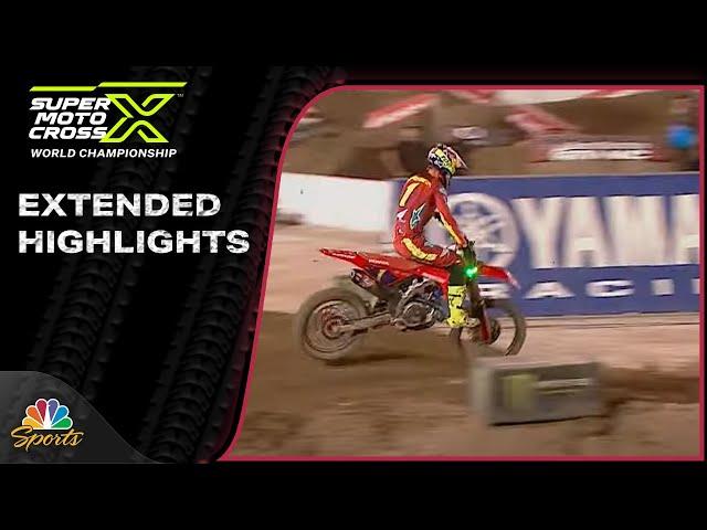 SuperMotocross Playoffs 2024 EXTENDED HIGHLIGHTS: Round 3, Las Vegas | 9/21/24 | Motorsports on NBC