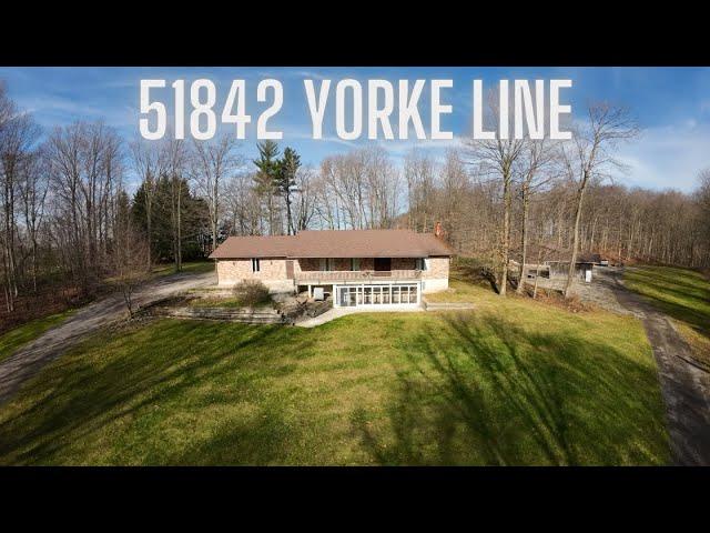 Private 14-Acre Sanctuary with Hobby Farm Potential in Springfield, Ontario | 51842 Yorke Line