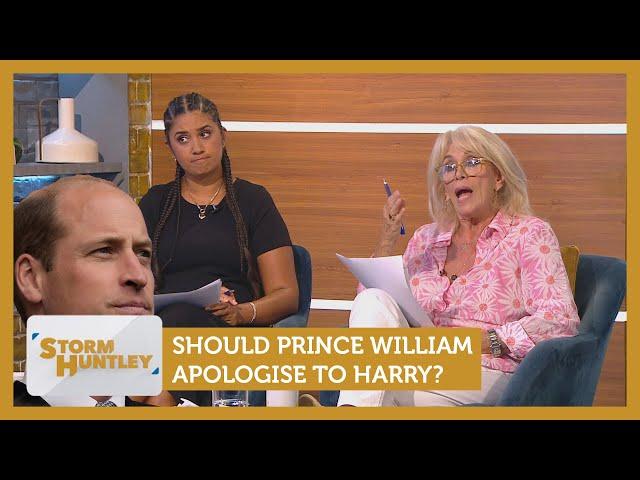 Royal Rift: Should William apologise to Harry? Feat. Carole Malone & Shay Kaur | Storm Huntley