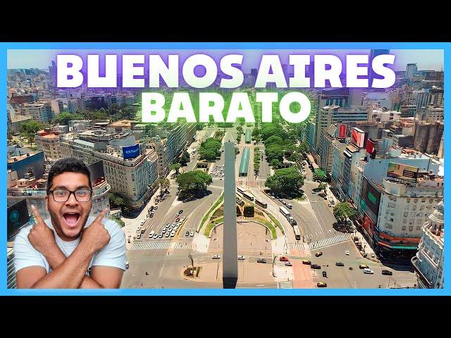 ¿QUÉ TAN BARATO ESTÁ BUENOS AIRES? ¡Guía completa de viaje️! Argentina 2024 